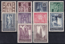 AUSTRIA 1946 - MNH - ANK 799-808 - Unused Stamps