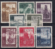 AUSTRIA 1947 - Canceled - ANK 811-818 - Oblitérés