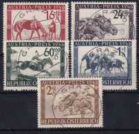 AUSTRIA 1946 - Canceled - ANK 793-797 - Used Stamps