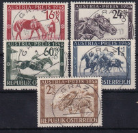 AUSTRIA 1946 - Canceled - ANK 793-797 - Oblitérés