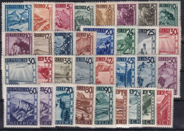 AUSTRIA 1945 - MNH - ANK 736-770 - Unused Stamps