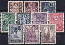 AUSTRIA 1946 - Canceled - ANK 811-818799-808 - Gebraucht