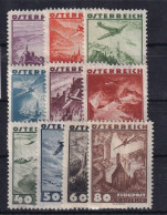 AUSTRIA 1935 - MNG - ANK 598-607 - Usados