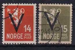 NORWAY 1941 - Canceled - Mi 239X44X, 245X - Usati