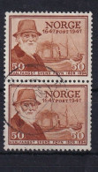 NORWAY 1947 - Canceled - Mi 330 - Pair! - Usados