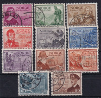 NORWAY 1947 - Canceled - Mi 323-333 - Usados