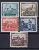 DEUTSCHES REICH 1932 - MNH - Mi 474-478 - Ungebraucht