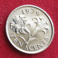 Bermuda 10 Cents 1979 KM# 17 Lt 921  Bermudes Bermudas - Bermuda