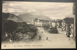 CPA PALLANZA  (Italie) Piazza Garibaldi, Lago Maggiore - Verbania