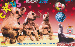 2002 EUROPA CEPT Bosnia Serba Libretto "Circo" MNH** - Sonstige & Ohne Zuordnung