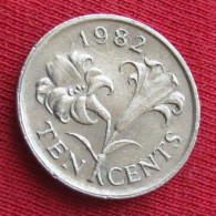 Bermuda 10 Cents 1982 KM# 17 Lt 1083 Bermudes Bermudas - Bermudas