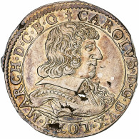 Monnaie, Duché De Lorraine, Charles IV, Teston, 1638, Remiremont, TTB+ - Autres & Non Classés