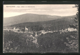 AK Schierke /Harz, Blick V. D. Helenenruhe  - Schierke