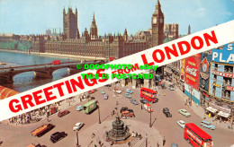 R482250 Greetings From London. The Photographic Greeting Card. Natural Colour Se - Altri & Non Classificati