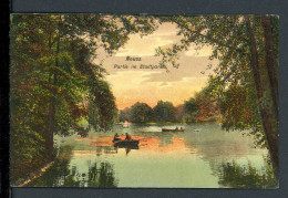 AK Neuss Um 1920 Ruderboote Auf Stadtweiher (PK0024 - Autres & Non Classés