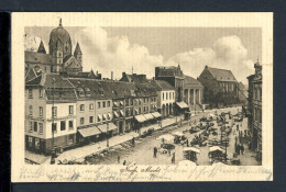 AK Neuss 1915 Markt Mit Clemens-Sels-Museum, Zeughaus, Quirinus (PK0018 - Autres & Non Classés