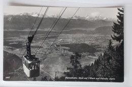 AK Kanzelbahn Blick Auf Villach Und Julische Alpen Ungebraucht #PK282 - Andere & Zonder Classificatie