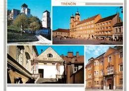 73940539 Trencin_Trentschinteplitz_SK Teilansichten Schloss Stadtzentrum Museum - Slovaquie