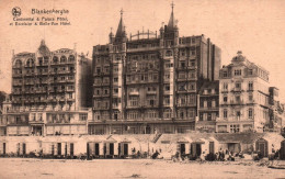 Blankenberghe - Continental & Palace Hôtel Et Excelsior & Belle Vue Hôtel - Blankenberge