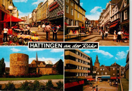 73933713 Hattingen__Ruhr Fussgaengerzonen Schlossturm Stadtplatz - Hattingen