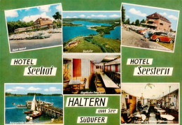 73933701 Haltern_See Hotel Seehof Suedufer Hotel Seestern Anlegestelle Kegelbahn - Haltern
