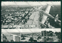 Rimini Miramare Di Saluti Da Aeroplano Foto FG Cartolina KB0697 - Rimini