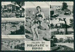 Rimini Miramare Di Saluti Da Pin Up Foto FG Cartolina KB0703 - Rimini