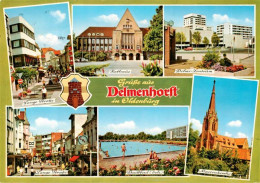 73933653 Delmenhorst Lange Strasse Rathaus Delme Zentrum Stadtbad Marienkirche - Delmenhorst