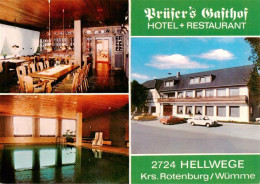 73933425 Hellwege_Rotenburg Pruesers Gasthof Hotel Restaurant Hallenbad - Sonstige & Ohne Zuordnung