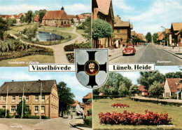 73933416 Visselhoevede Visselquelle Kirche Goethestrasse Rathaus Lindenplatz Wap - Sonstige & Ohne Zuordnung