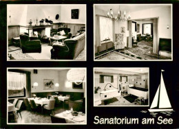 73933378 Bederkesa_Bad Sanatorium Am See Gastraum Kaminzimmer Kuranwendung - Bad Bederkesa