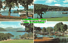 R482613 Lake Windermere. From Bowness. Waterhead. Lake Side. Multi View. 1972 - World