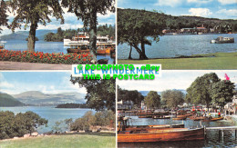 R482616 Lake Windermere. From Bowness. Lake Side. From Beech Hill. Multi View - World