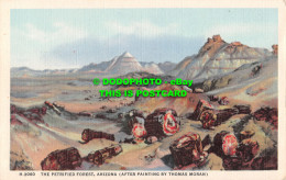 R482890 Arizona. The Petrified. Fred Harvey. Thomas Moran - World