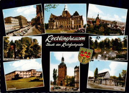 73933166 Recklinghausen__Westfalen Markt Rathaus Total Engelsburg Stadtgarten Ha - Recklinghausen