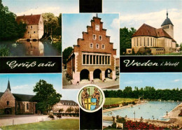 73933138 Vreden Wasserschloss Rathaus Kirche Freibad - Vreden