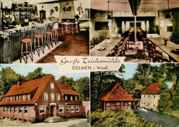 73933130 Hausduelmen Hotel Grosse Teichsmuehle Bar Gastraum Muehle - Dülmen