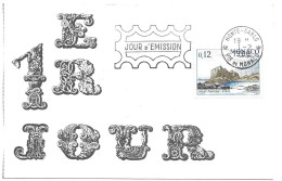 Carte FDC  1er Février 1966 - Palais Princiers - FDC