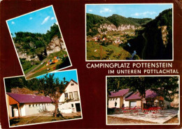 73932306 Pottenstein_Oberfranken Campingplatz Pottenstein Im Unteren Puettlachta - Pottenstein