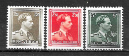 1005/07**  Leopold III Col Ouvert - LA Bonne Dentelure - Série Complète - MNH** - COB 280 - Vendu à 14% Du COB!!!! - 1936-1957 Open Collar