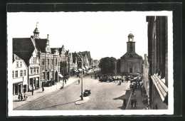 AK Husum, Die Kirche Am Markt  - Husum