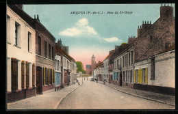 CPA Arques, Rue De St-Omer  - Saint Omer