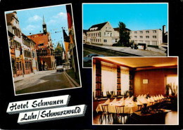 73931783 Lahr_Baden Hotel Schwanen Gastraum Ortspartie - Lahr