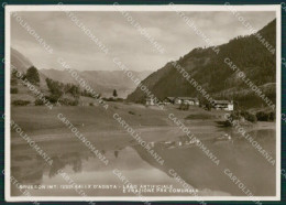 Aosta Brusson Prà Comunale Lago Artificiale Foto FG Cartolina KB1473 - Aosta