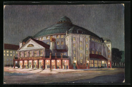 AK Dresden-Neustadt, Stosch-Sarrasani, Prachtvolles Zirkusgebäude In Der Stadt  - Cirque