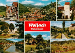 73931144 Wolfach_Schwarzwald Orts Und Teilansichten Turm Park Kinzigpartie - Wolfach