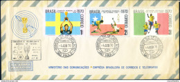 Sport. Calcio 1970. FDC. - Andere & Zonder Classificatie