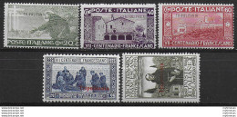 1926 Tripolitania San Francesco 6v. MNH Sassone N. 28/32 - Otros & Sin Clasificación