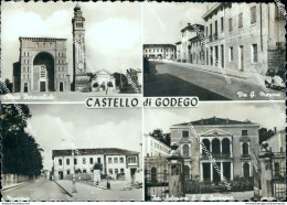 Bl633 Cartolina Castello Di Godego Provincia Di Treviso - Vicenza