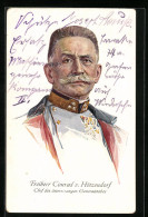 AK Freiherr Conrad V. Hötzendorf Mit Schnurrbart  - War 1914-18